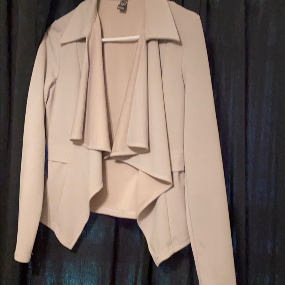 Gray blazer